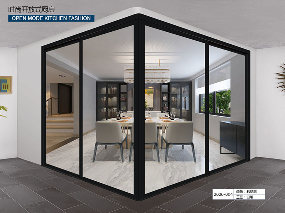 时尚开放式厨房